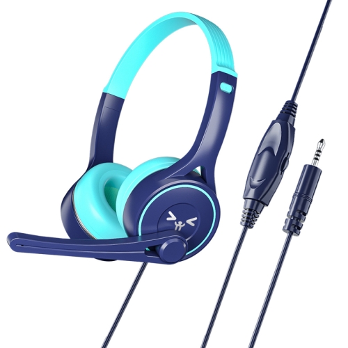 

Soyto SY-G30 Online Class Computer Headset, Plug: 3.5mm (Blue Green)