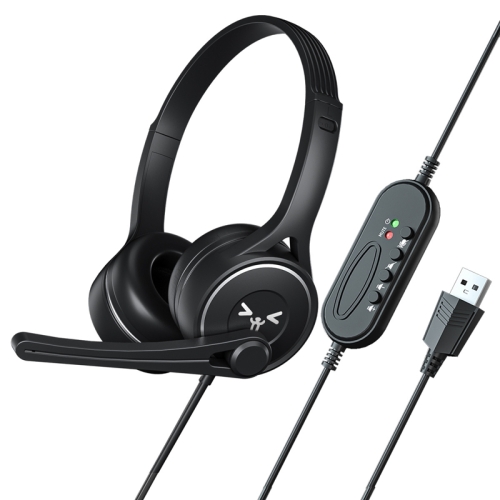 

Soyto SY-G30 Online Class Computer Headset, Plug: USB (Black)