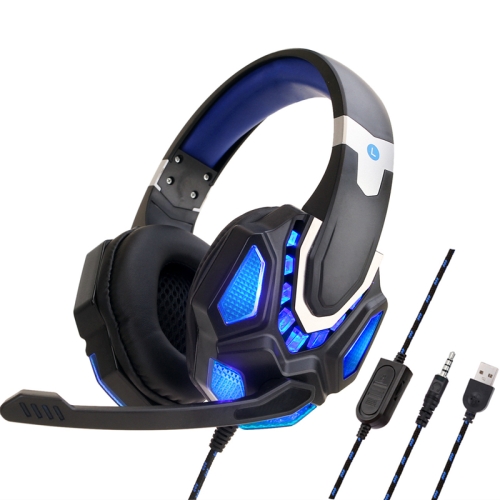 

Soyto G10 Gaming Computer Headset For PS4 (Black Blue)