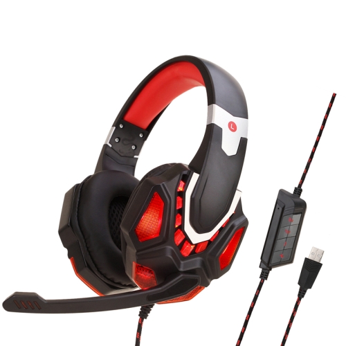 

Soyto G10 Gaming Computer Headset For USB (Black Red)