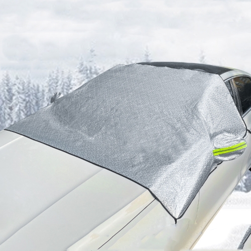 

Car Anti-freezing and Snow-covering Windshield Protection Cover, Size: Half-cover Thicken Type