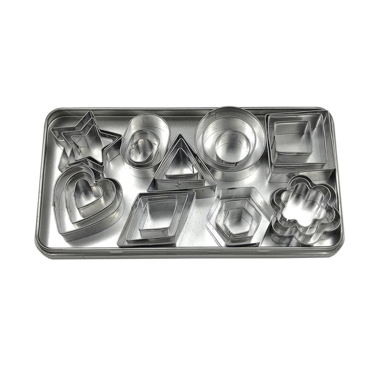 

27 PCS / Set Stainless Steel Biscuit Mold
