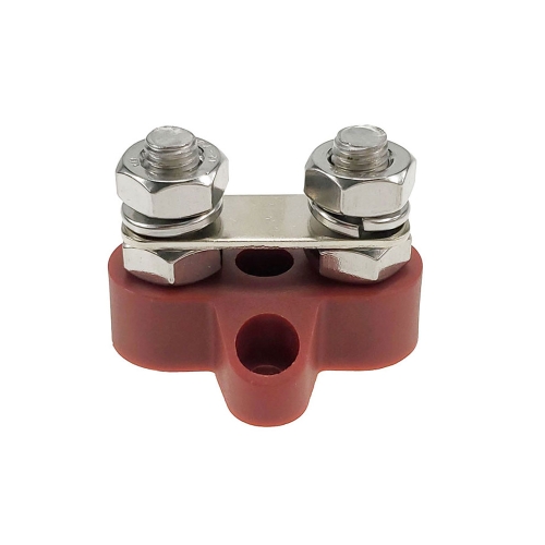 

Double Terminal Block Spiral Fixed Wire Connector, Color: M8 Red