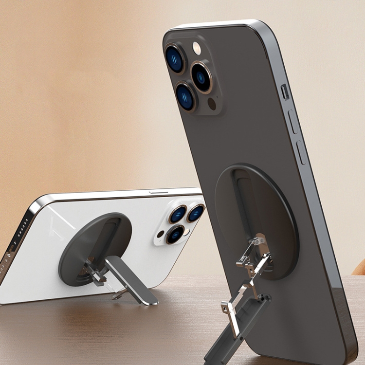 

MagSafe Magnetic Foldable Rotating Mobile Phone Holder(Black)