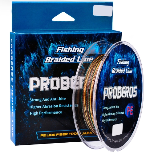 

2 PCS PROBEROS 4 Edits 100M Strong Horse Fish Line, Line number: 0.6 / 10LB(Green)