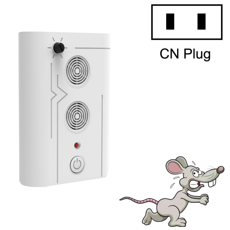 

JL-215S Household Ultrasonic High-Power Mouse Repeller, CN Plug