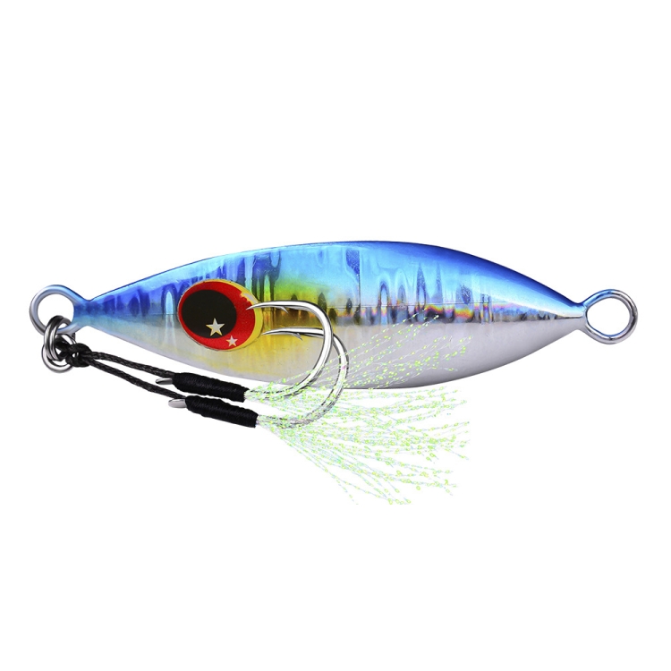 

2 PCS PROBEROS LF105 Sea Fishing Metal Road Bait, Specification: 30g(J)