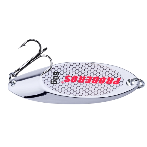 

3 PCS 60g PROBEROS DW342 Lure VIB Metal Sequins(Silver)