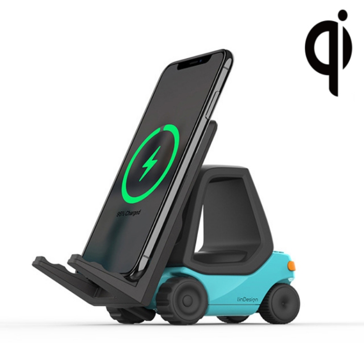

LinDesign CC01 Desktop Mobile Phone Holder Wireless Charger(Forklift)