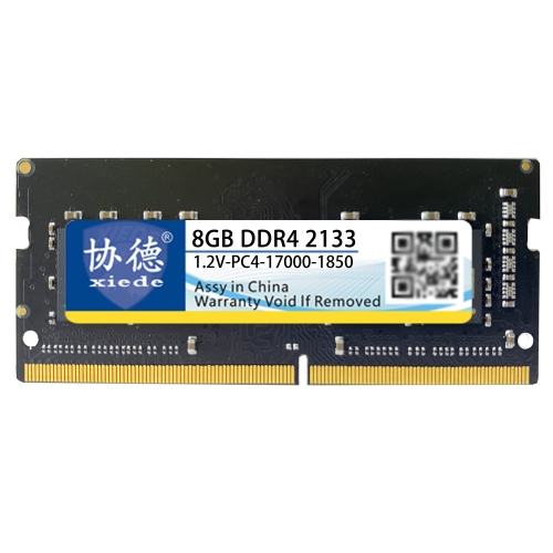 

XIEDE X058 DDR4 NB 2133 Full Compatibility Notebook RAMs, Memory Capacity: 8GB