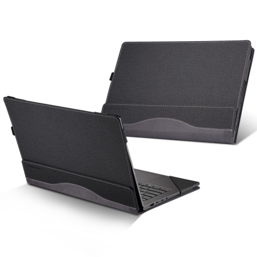 

PU Leather Laptop Protective Case For HP Envy X360 15-BP / CN / DR / DS(Black)