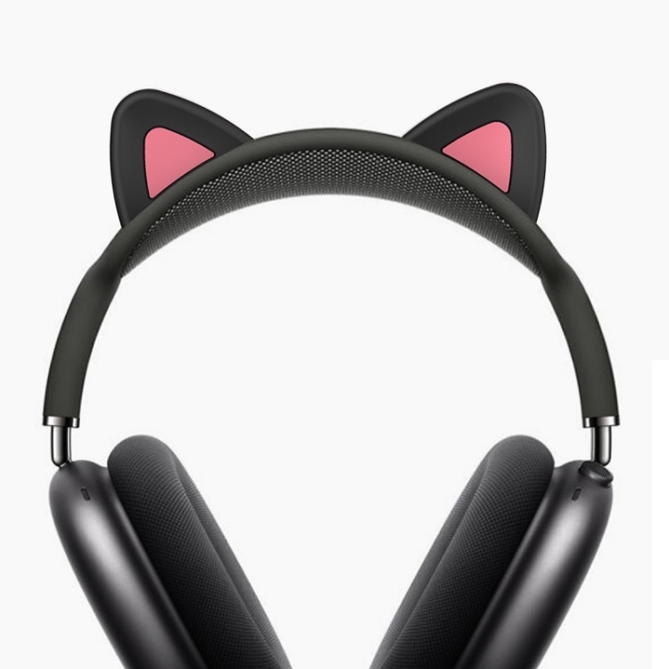 

Cat-Ear Silicone Beam Cover For AirPods Max(Black)