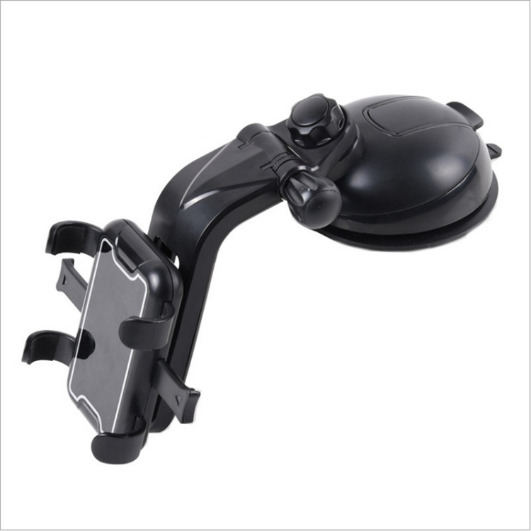 

093 Car Navigation Dashboard Windshield Car Phone Holder(Black)