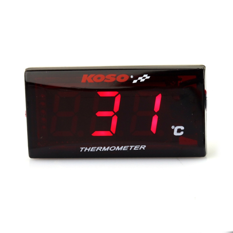 

KOSO Motorcycle Water Tank Thermometer(Red Light)