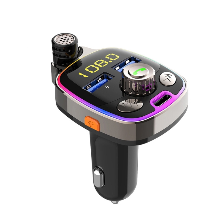 

BC08 Car MP3 Bluetooth FM Transmitter With Ambient Light