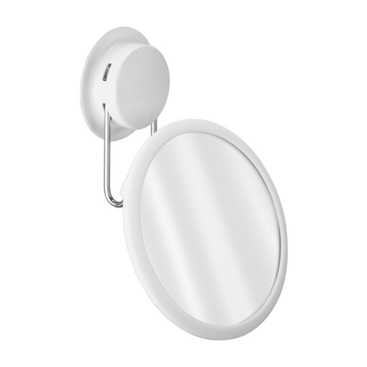 

Nail Free Bathroom Mirror Rotating Folding Makeup Mirror(260132)