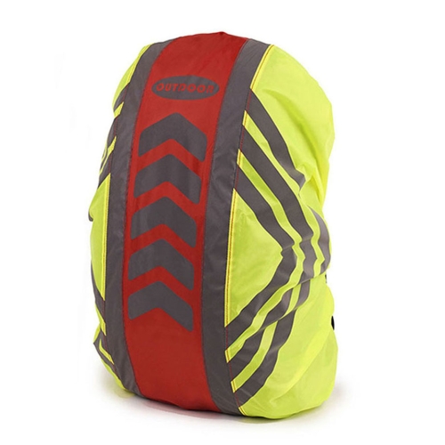 

Luminous Pattern Rain Cover for Outdoor Backpack, Size: M 30-40L(Red-1)