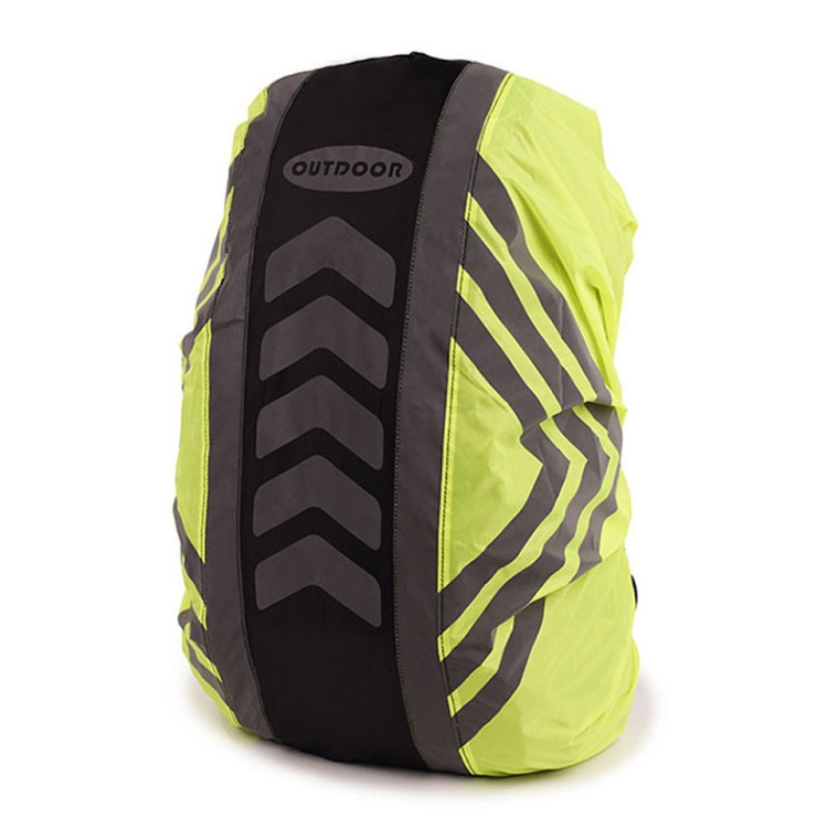 

Luminous Pattern Rain Cover for Outdoor Backpack, Size: L 45-55L(Black-1)