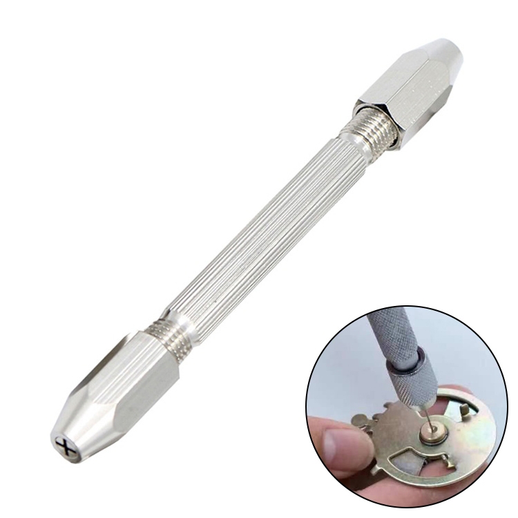 

3 PCS Double-ended Steel Pick Aluminum Slloy Hand Drill Punch