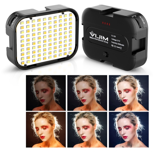 

Ulanzi Vijim VL-100C 100 Leds Mini Tri-Color Temperature Fill Light