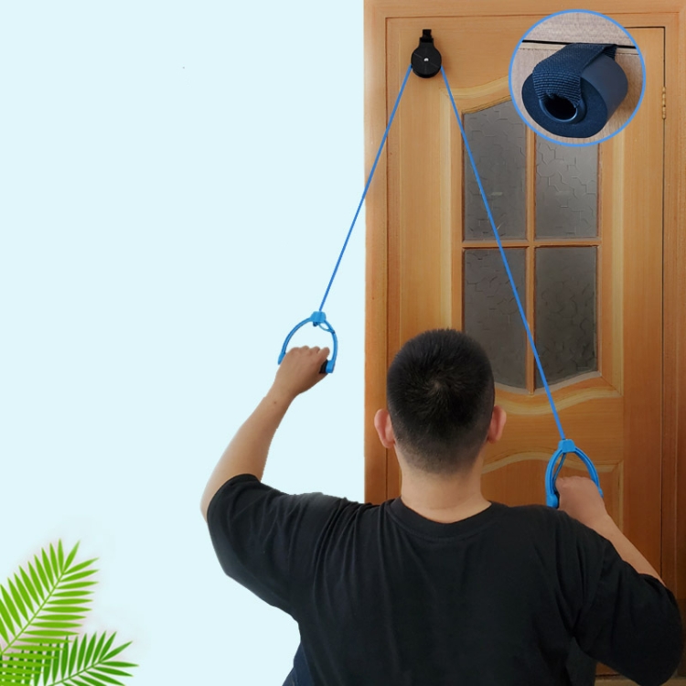 

Pulley Ring Upper Limb Exercise Rehabilitation Training Equipment, Standard Door Buckle ( with A Glove)