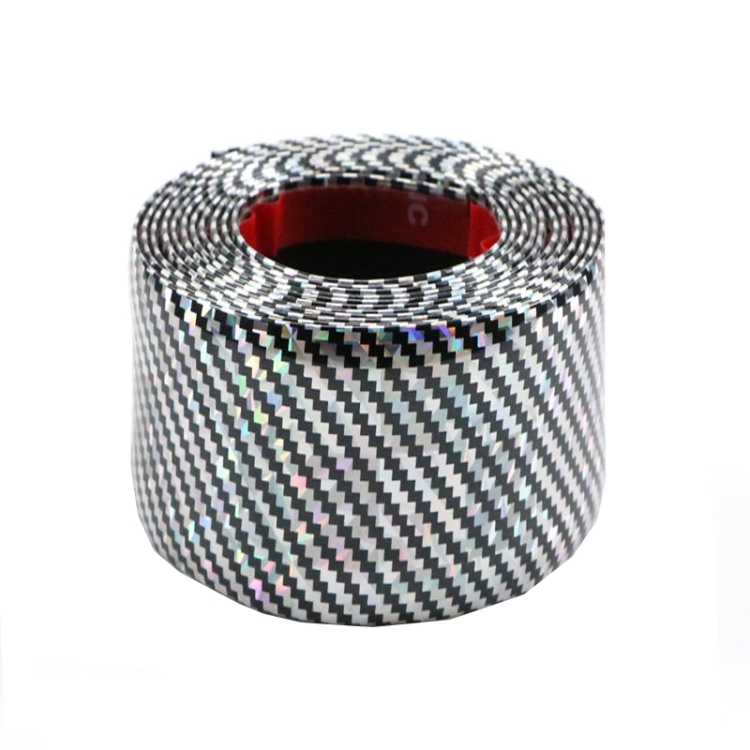 

6m Car Bumper Anti-Collision Strip, Color: Laser 7cm