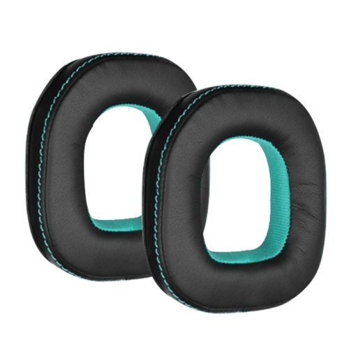 

1 Pair Sponge Earpad for Logitech Astro A50 Gen3/Gen4 Headset(Black+Light Green)