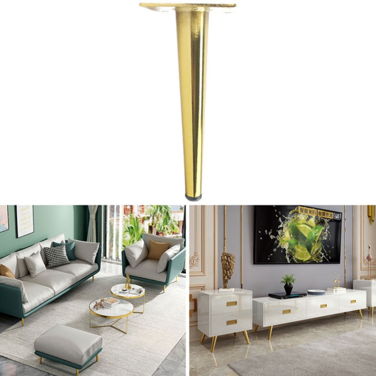 

LH-ZT-0001 Cone Round Tube Furniture Support Legs, Style: Straight Cone Height 10cm(Titanium)