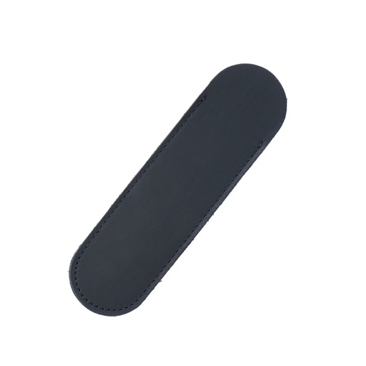 

Single Pen Bag Handmade Line Pen Holder, Size: Large(Black)
