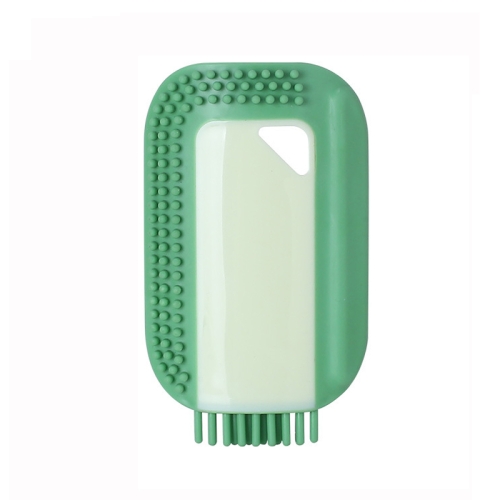 

2 PCS Bathroom Countertop Wiper Glass Cleaning Brush(Green)