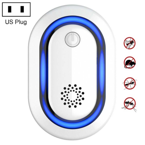 

A18 Intelligent Ultrasonic Mosquito Repellent, Specification: US Plug(Pearl White)
