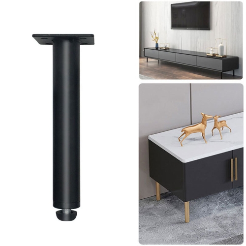 

Metal Furniture Support Legs with Adjustment Pad, Height: 12cm(Matte Black)