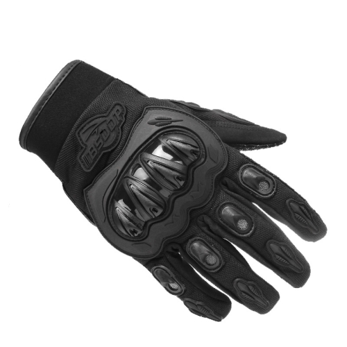 

BSDDP RH-A0107 Motorcycle Riding Anti-Fall Full Finger Gloves, Size: L(Black)