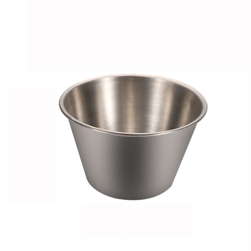 

5 PCS Stainless Steel Tortilla Salad Tomato Sauce Cup, Specification： 201 Large