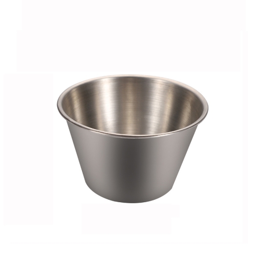 

5 PCS Stainless Steel Tortilla Salad Tomato Sauce Cup, Specification： 304 Large