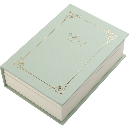 

CASEGRACE Sp01115 Vintage Flip Book Shape Jewelry Box(Green)