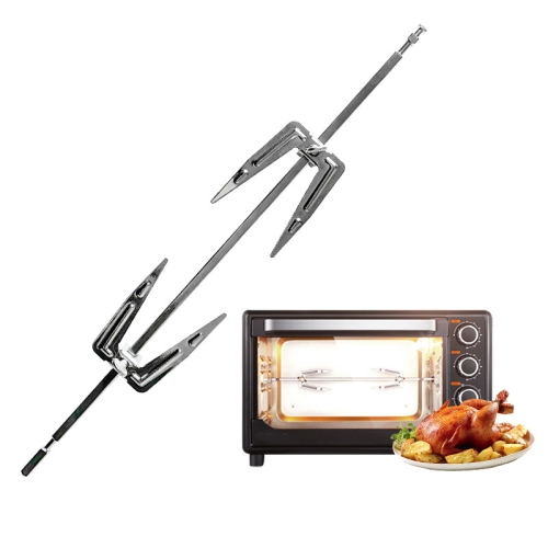 

Stainless Steel Roast Chicken Skewer Cook Oven BBQ Grilled Fork