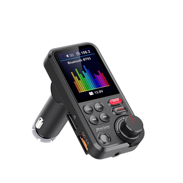

BT93 Color Screen Car MP3 Bluetooth Player(Black)