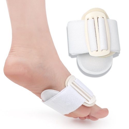 

1 Pair Shock-absorbing and Pressure-Relieving Latex Foot Pads(White)