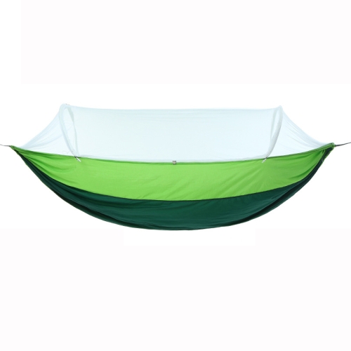 

Outdoor Camping Anti-Mosquito Quick-Opening Hammock, Spec: Single (Fruit Green+Ink Green)