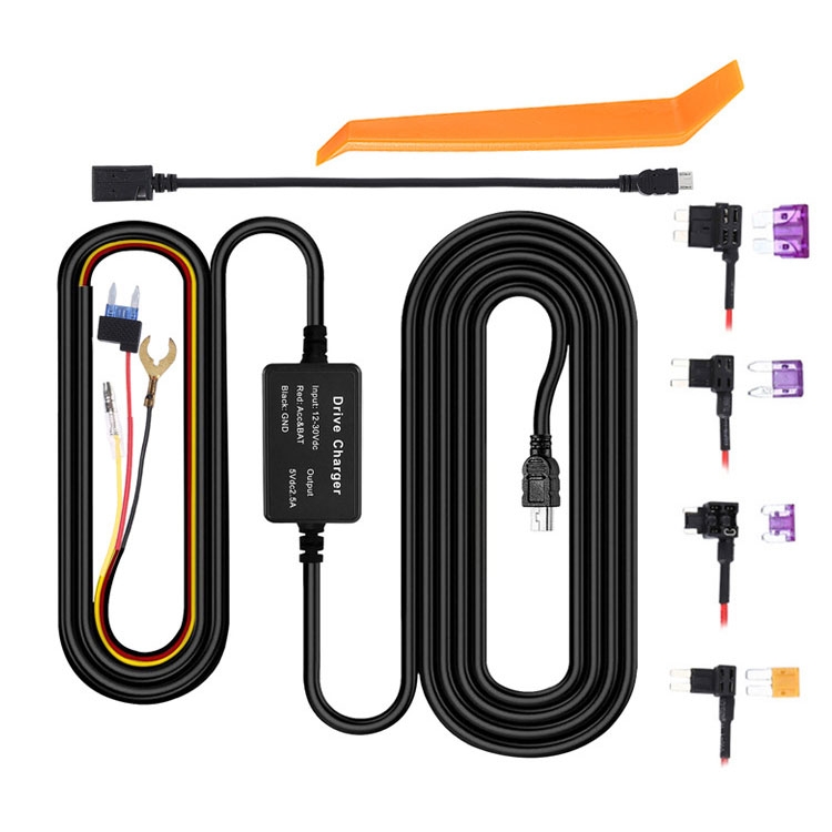 

B2168 GPS Tracker 12V/24V to 5V Power Cable, Model: Electric Appliance Style