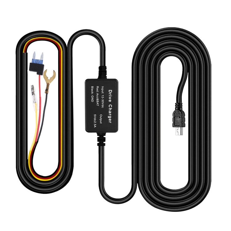 

B2168 GPS Tracker 12V/24V to 5V Power Cable, Model: Insurance Sheet Style
