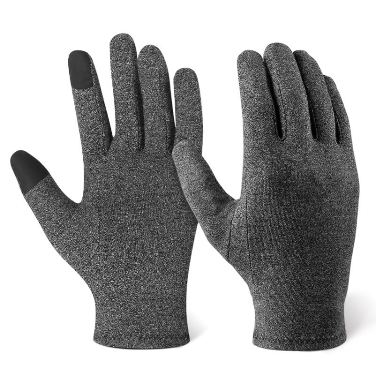 

Sports Fitness Training Joint Protection Warm Gloves, Size: S(Grey)