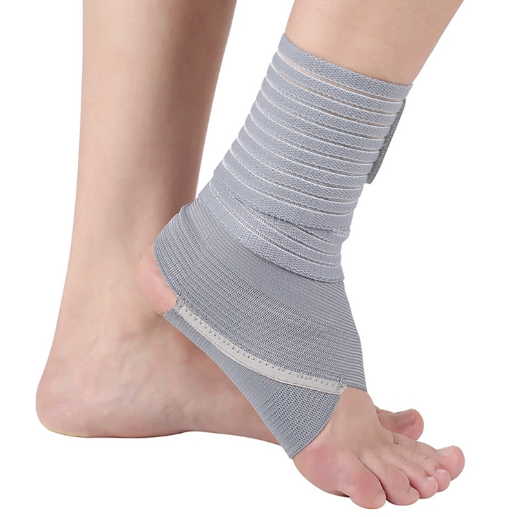 

Outdoor Anti-sprain Bandage Compression Ankle Support For Men and Women(Grey)