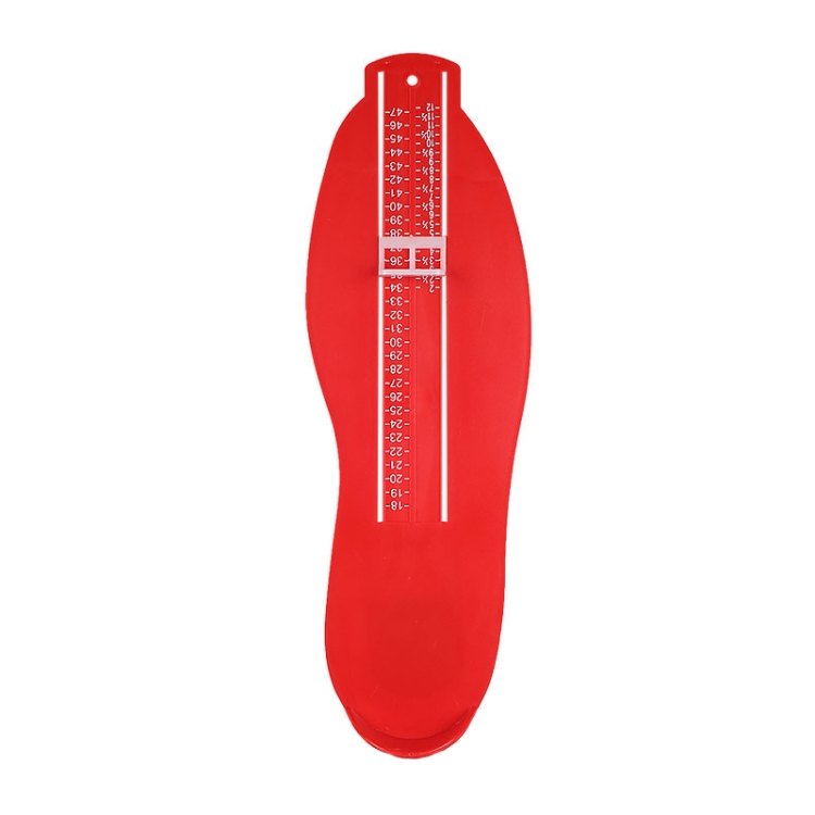 

3 PCS Adult Foot Gauge Universal Measuring Instrument(Red)