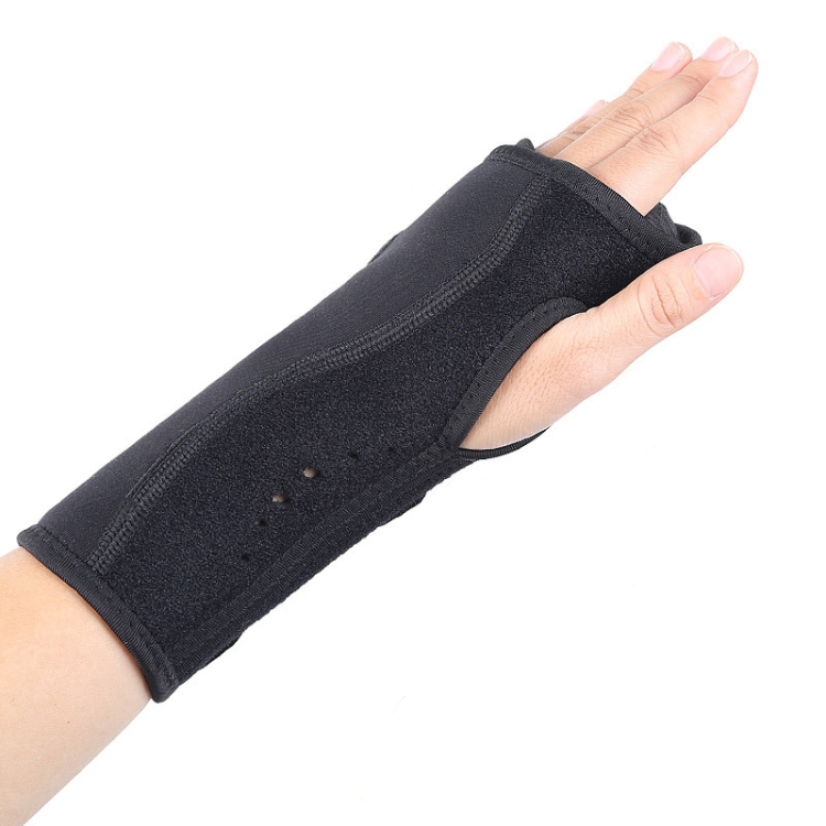 

Sports Steel Plate Support Wristband(Black)
