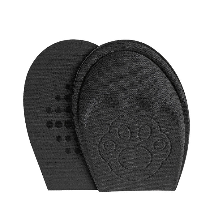 

10 Pairs Exercise Adjustment Size Shoes Pads, Style: Female Round Head Black