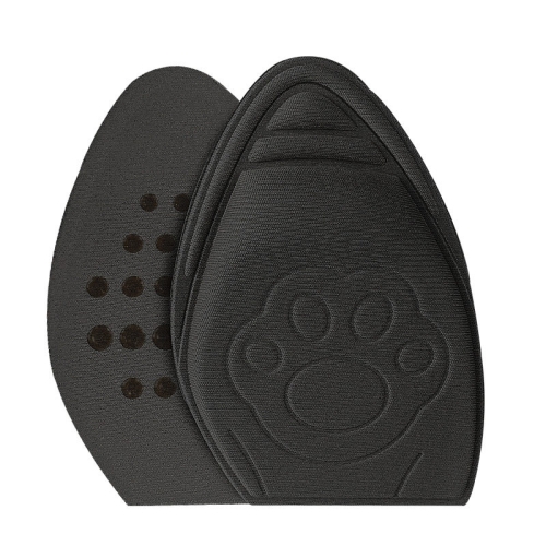 

10 Pairs Exercise Adjustment Size Shoes Pads, Style: Female Pointed Tip Black