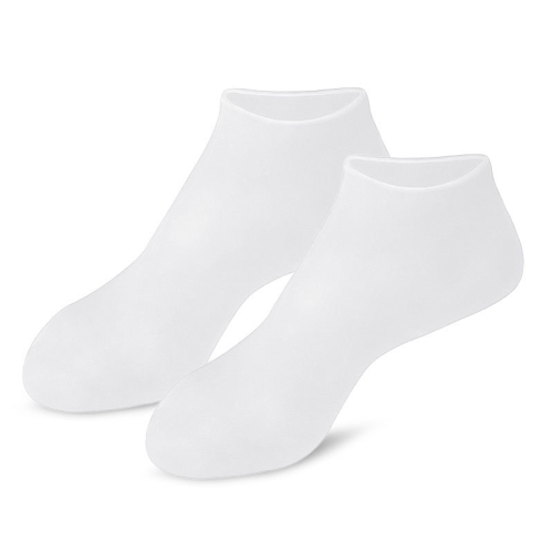 

2 Pairs Moisturizing And Rejuvenating Sole Function Socks, Size: S(White)