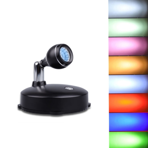 

TL006 LED Wardrobe Jewelry Background RGB Ambient Spotlight, Style: Battery Power